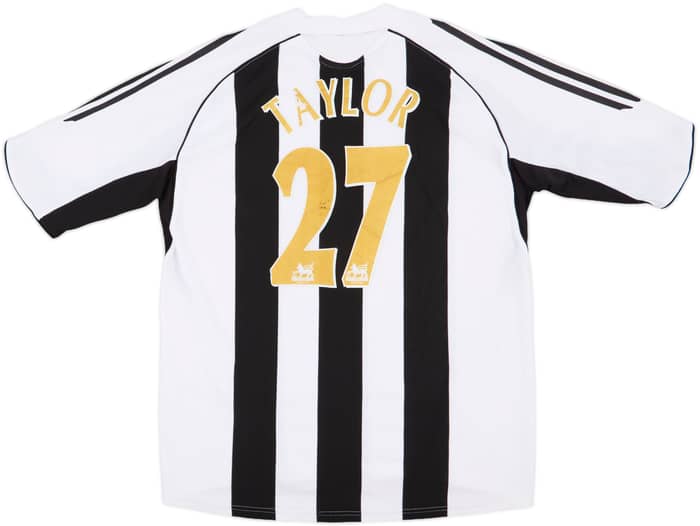 2005-07 Newcastle Home Shirt Taylor #27 - 5/10 - (L)