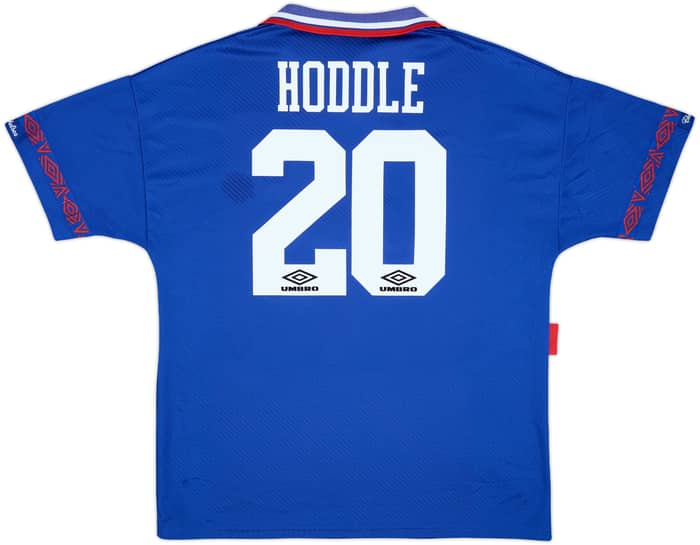 1994-95 Chelsea Home Shirt Hoddle #20 - 8/10 - (XL)