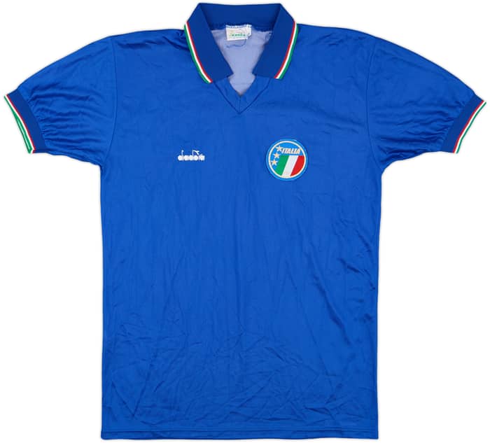 1986-90 Italy Home Shirt #15 - 9/10 - (M)