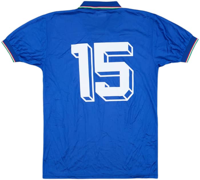 1986-90 Italy Home Shirt #15 - 9/10 - (M)