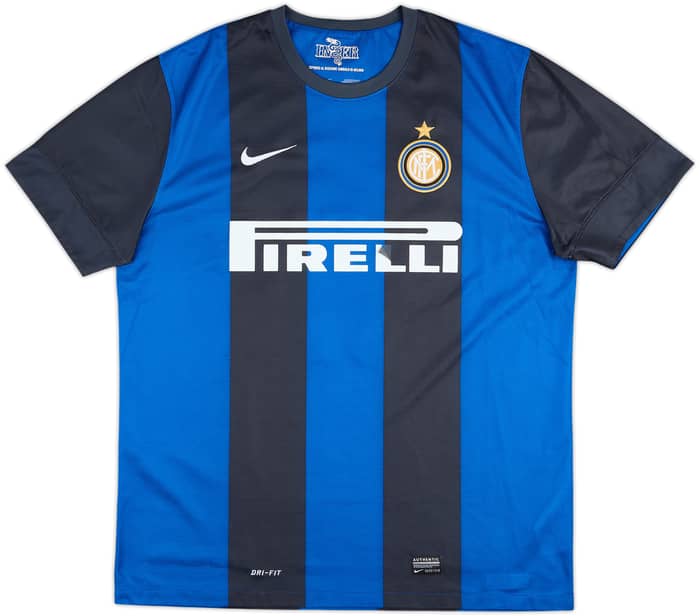 Camiseta de local del Inter Milan 2012-13 Cassano #99 - 5/10 - (XL)