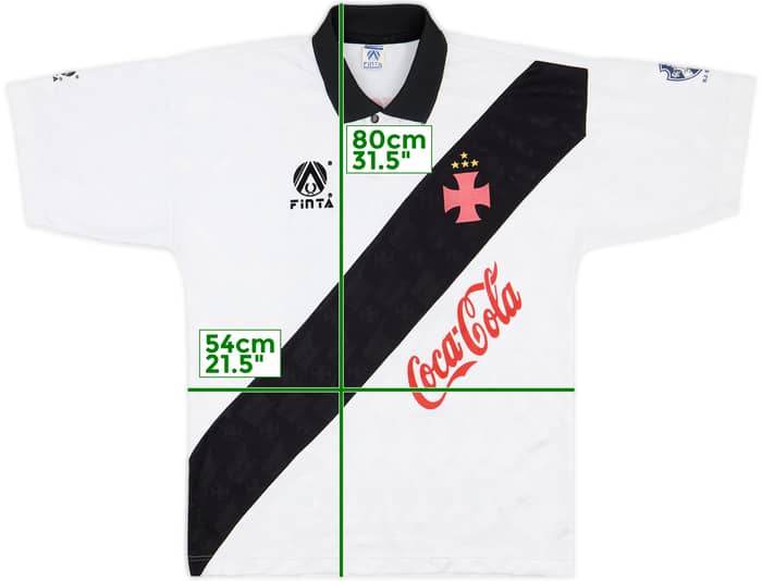 1992 Vasco Da Gama Away Shirt #10 - 8/10 - (L)