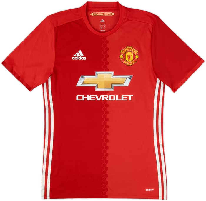 2016-17 Manchester United Authentic Home Shirt Ibrahimovic #9 - 7/10 - (M)