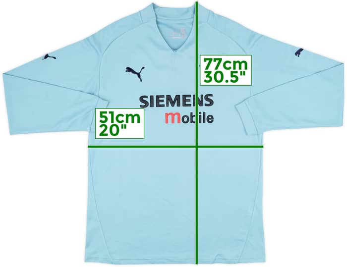 2002-03 Lazio Puma Training L/S Shirt - 5/10 - (XL)