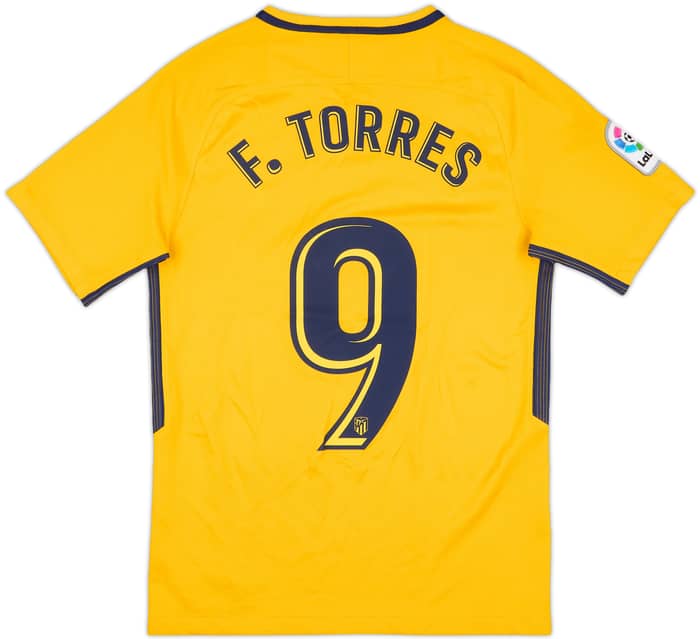 2017-18 Atletico Madrid Away Shirt F.Torres #9 - 10/10 - (S)