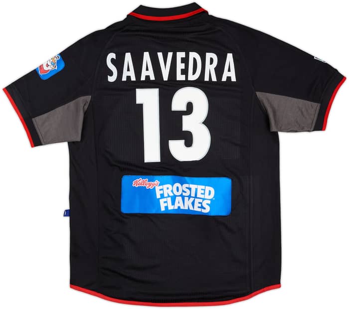 2001 Dallas Burn Match Issue Third Shirt Saavedra #13