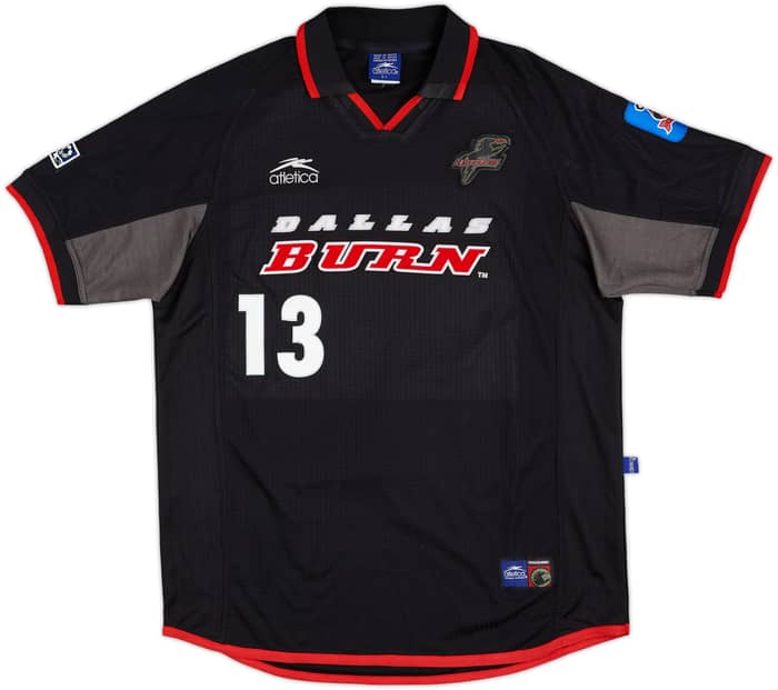 2001 Dallas Burn Match Issue Third Shirt Saavedra #13