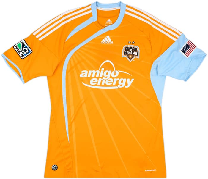2009-10 Houston Dynamo Mach Issue Signed Home Shirt Ching #25