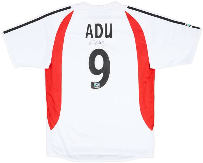2004 DC United Match Issue Signed Away Shirt Adu #9
