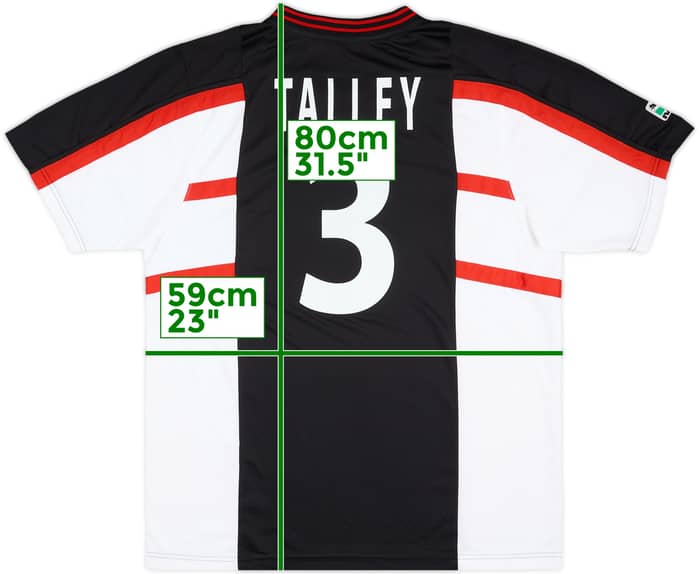 2001 DC United Match Issue Third Shirt Talley #3