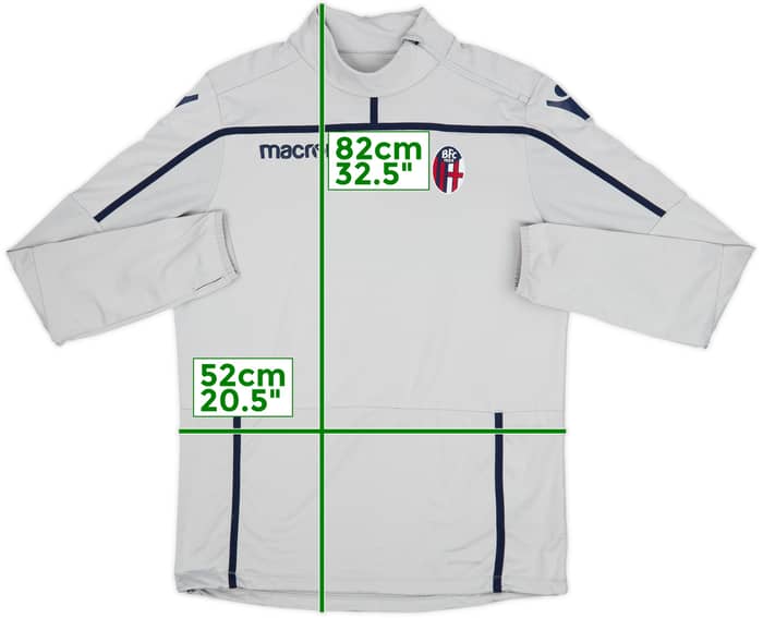 2012-13 Bologna Macron Drill Top - 8/10 - (L)