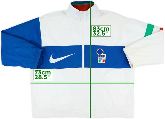 1996-97 Italy Nike Track Jacket - 8/10 - (XL)