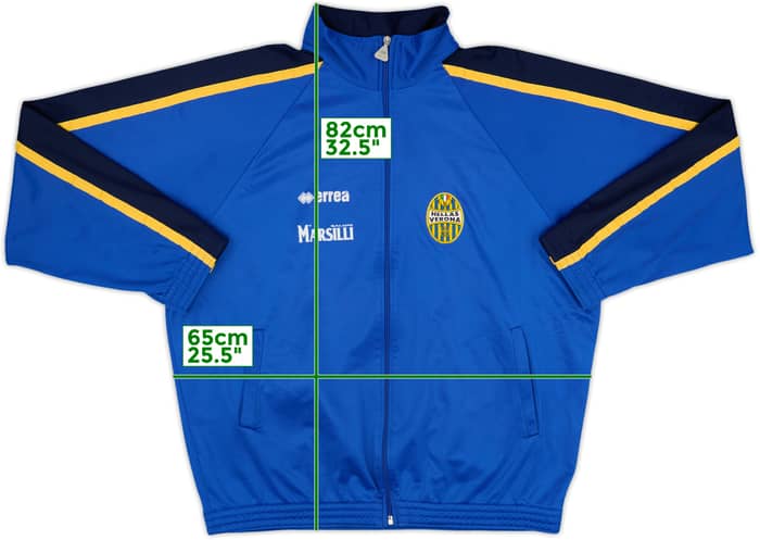 1999-00 Hellas Verona Errea Track Jacket - 8/10 - (XL)