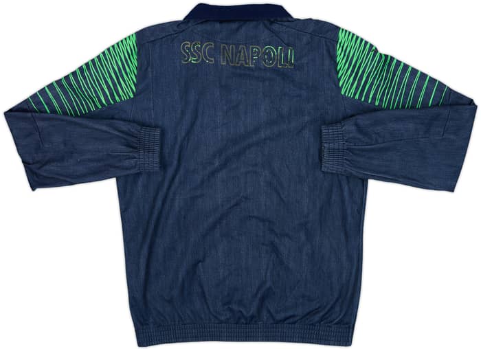 2014-15 Napoli Macron Track Jacket - 5/10 - (L)