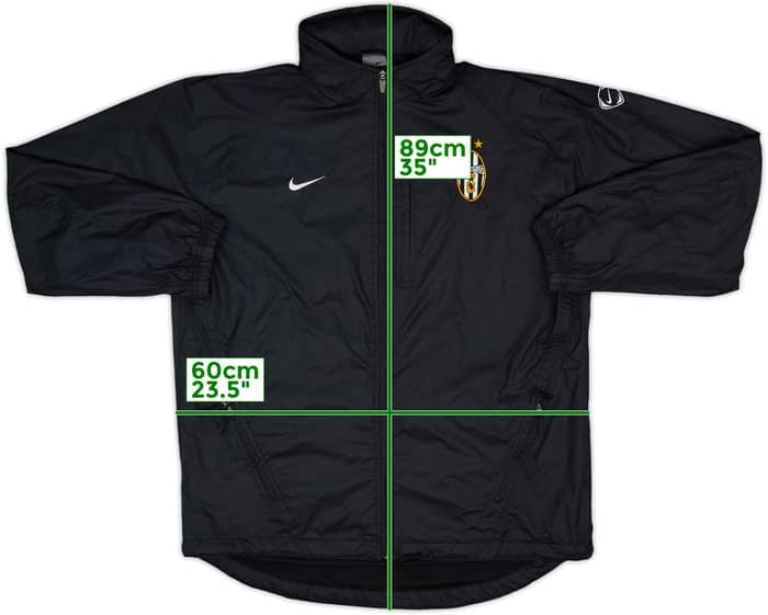 2003-04 Juventus Nike Hooded Rain Jacket - 5/10 - (L)