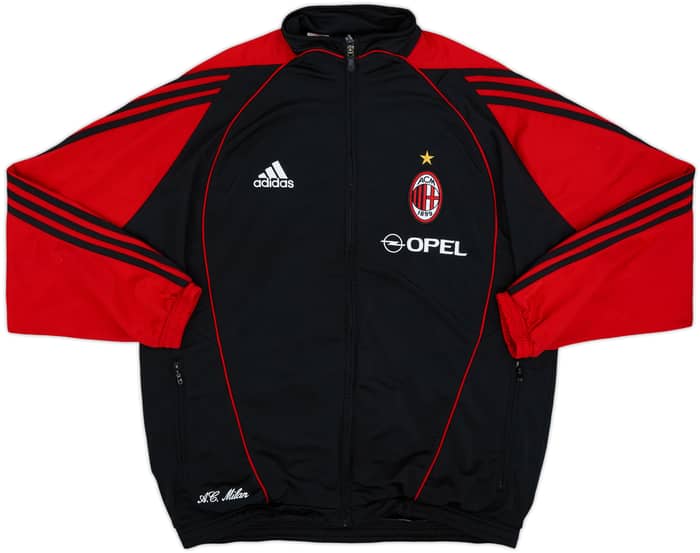 2005-06 AC Milan adidas Track Jacket - 8/10 - (XL.Boys)