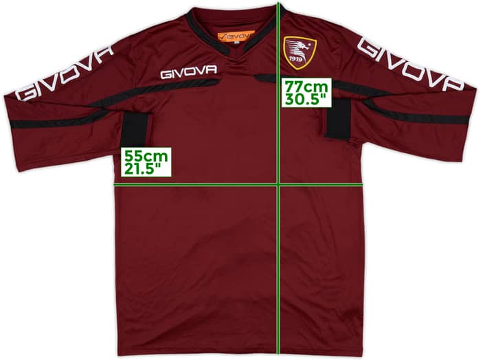 2015-16 Salernitana Givova Sweat Top - 9/10 - (L)