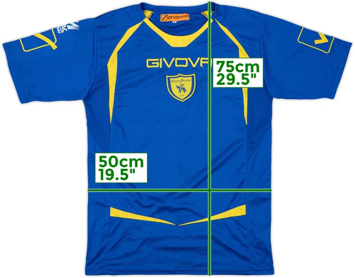 2009-10 Chievo Verona Givova Training Shirt - 8/10 - (M)