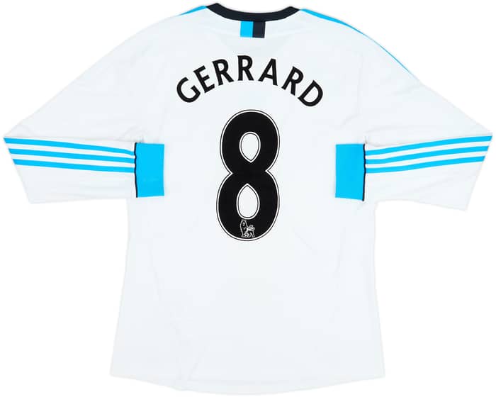 2011-12 Liverpool Third L/S Shirt Gerrard #8 - 6/10 - (M)