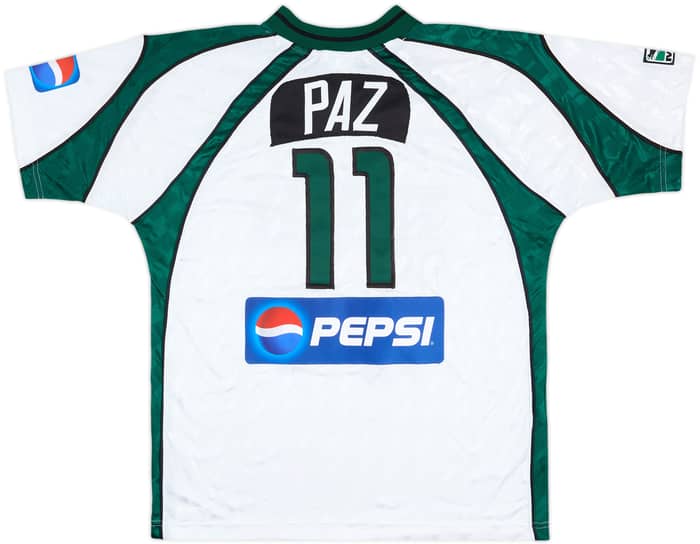 1998 Colorado Rapids Match Issue Home Shirt Paz #11