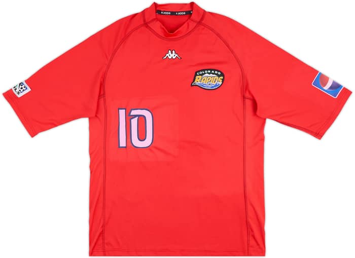 2001 Colorado Rapids Match Issue Fourth Shirt Valderrama #10