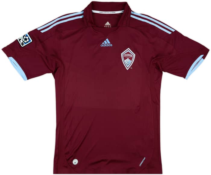 2009-10 Colorado Rapids Match Issue Signed Home Shirt Casey #9