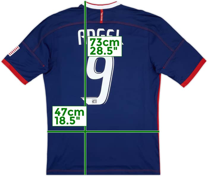 2011 Chivas USA Match Issue Away Shirt Angel #9