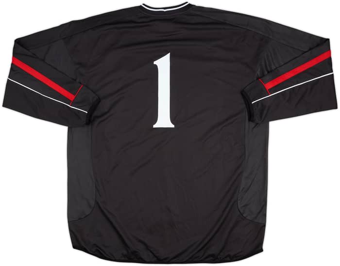 2001-02 England Match Issue GK Shirt #1 (Weaver)