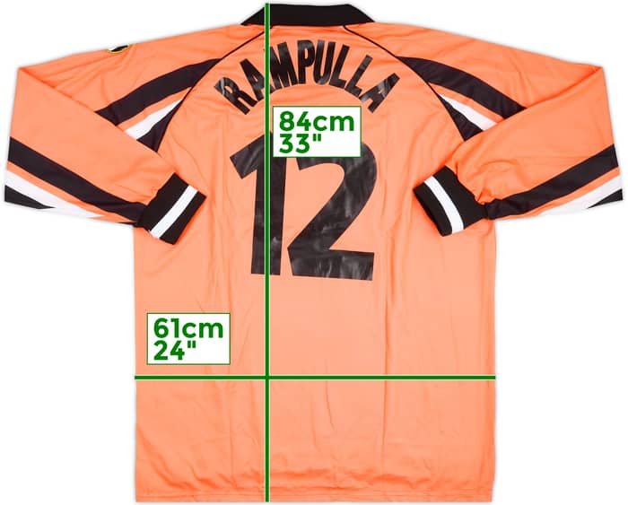 1998-99 Juventus Player Issue GK Shirt Rampulla #12 (XL)