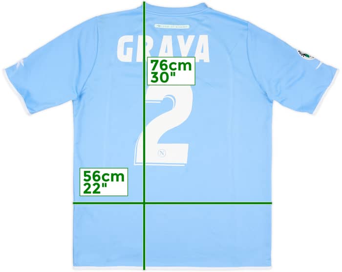 2006-07 Napoli Match Issue Home Shirt Grava #2