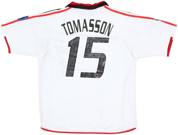 2003-04 AC Milan Match Issue Away Shirt Tomasson #15