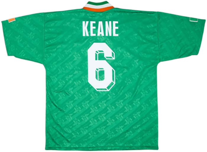 1994 Ireland Home Shirt Keane #6 - 7/10 - (M/L)