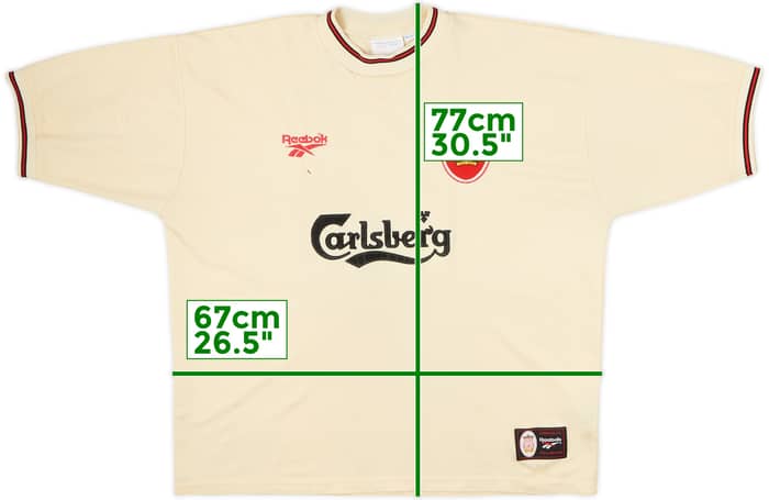 1996-97 Liverpool Away Shirt - 5/10 - (XXL)