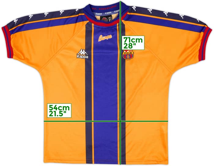 1997-98 Barcelona Away Shirt - 5/10 - (M)