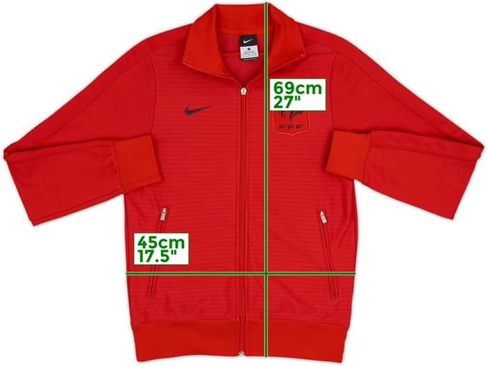 2012-13 France Nike Track Jacket - 5/10 - (S)