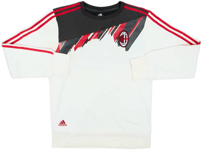 2009-10 AC Milan adidas Sweat Top - 6/10 - (L.Boys)