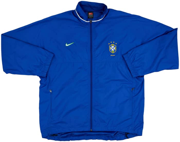 1998-99 Brazil Nike Track Jacket - 8/10 - (L)