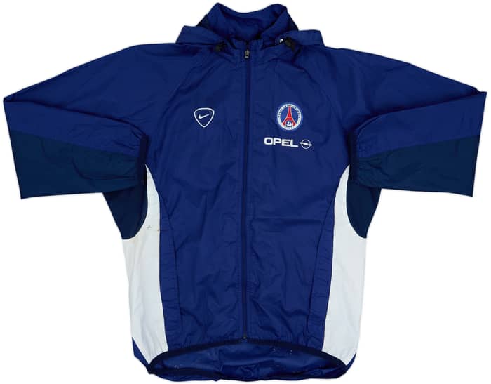 2000-01 Paris Saint-Germain Nike Hooded Rain Jacket - 4/10 - (XS)