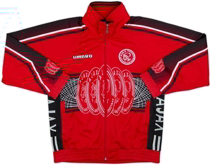 1997-98 Ajax Umbro Track Jacket - 8/10 - (XL.Boys)