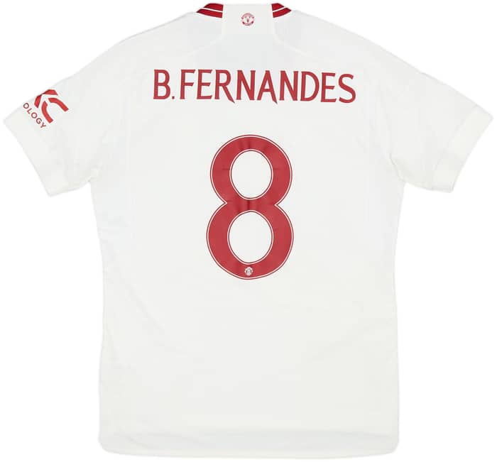 2023-24 Manchester United Authentic Third Shirt B.Fernandes #8 - 6/10 - (M)