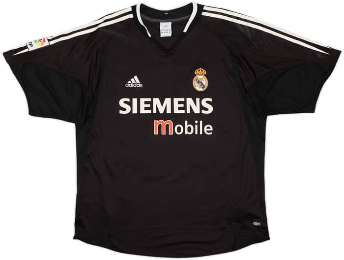2004-05 Real Madrid Away Shirt Zidane #5 - 6/10 - (L)