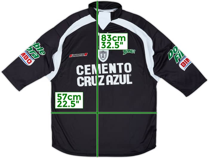2005-06 Pachuca GK S/S Shirt - 7/10 - (M)