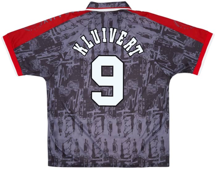 1996-97 Ajax Away Shirt Kluivert #9 - 8/10 - (XL)