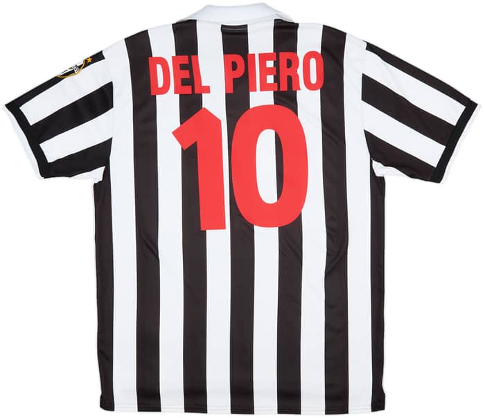 1998-99 Juventus Home Shirt Del Piero #10 - 6/10 - (XL)