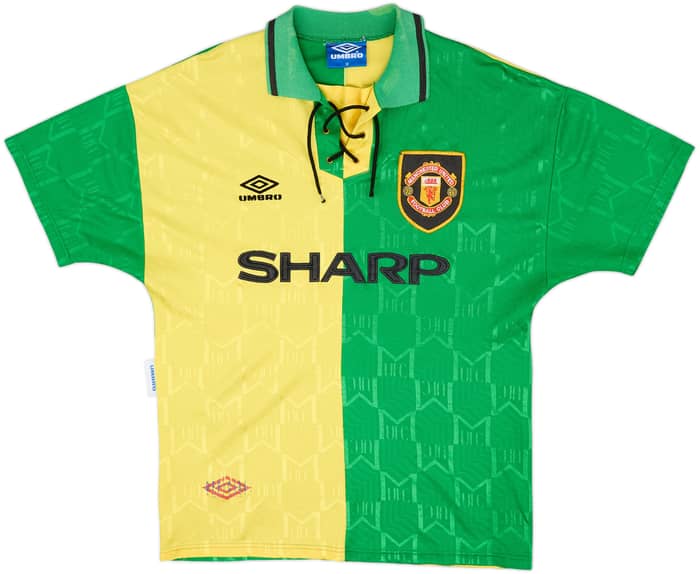 1992-94 Manchester United Third Shirt Cantona #7 - 6/10 - (M)