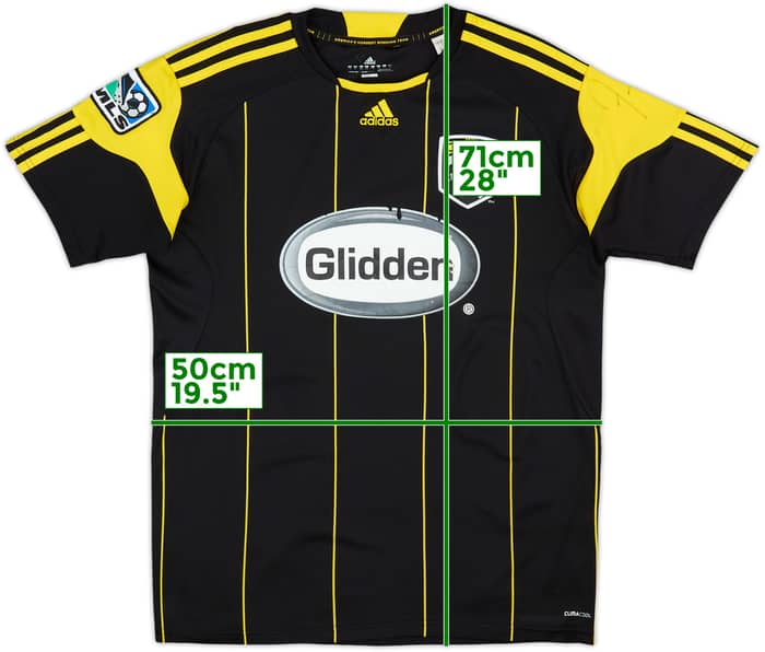 2010 Columbus Crew Signed Away Shirt - 6/10 - (XL.Boys)