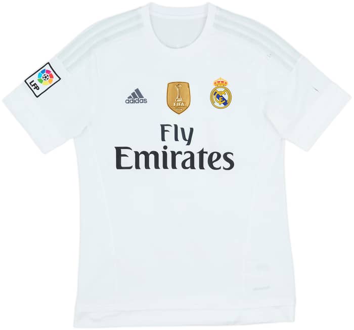 2015-16 Real Madrid Home Shirt Bale #11 - 5/10 - (M)