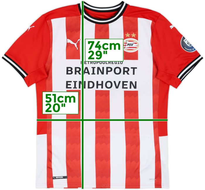 2020-21 PSV Home Shirt - 5/10 - (M)