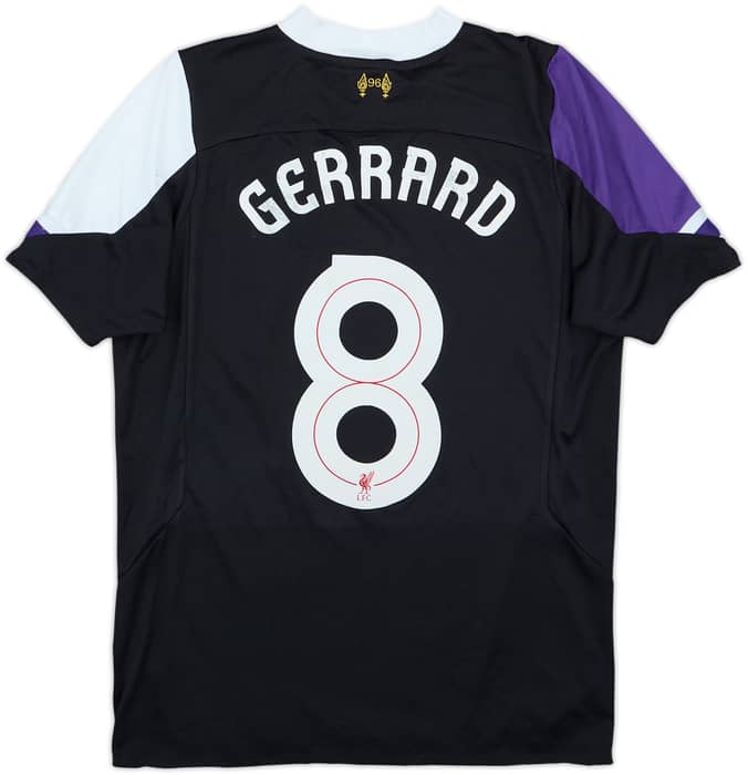 Camiseta de la tercera equipación del Liverpool 2013-14 Gerrard #8 - 5/10 - (M)