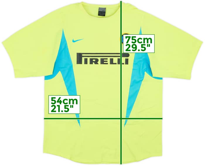 2002-03 Inter Milan Nike Training Shirt - 6/10 - (M)